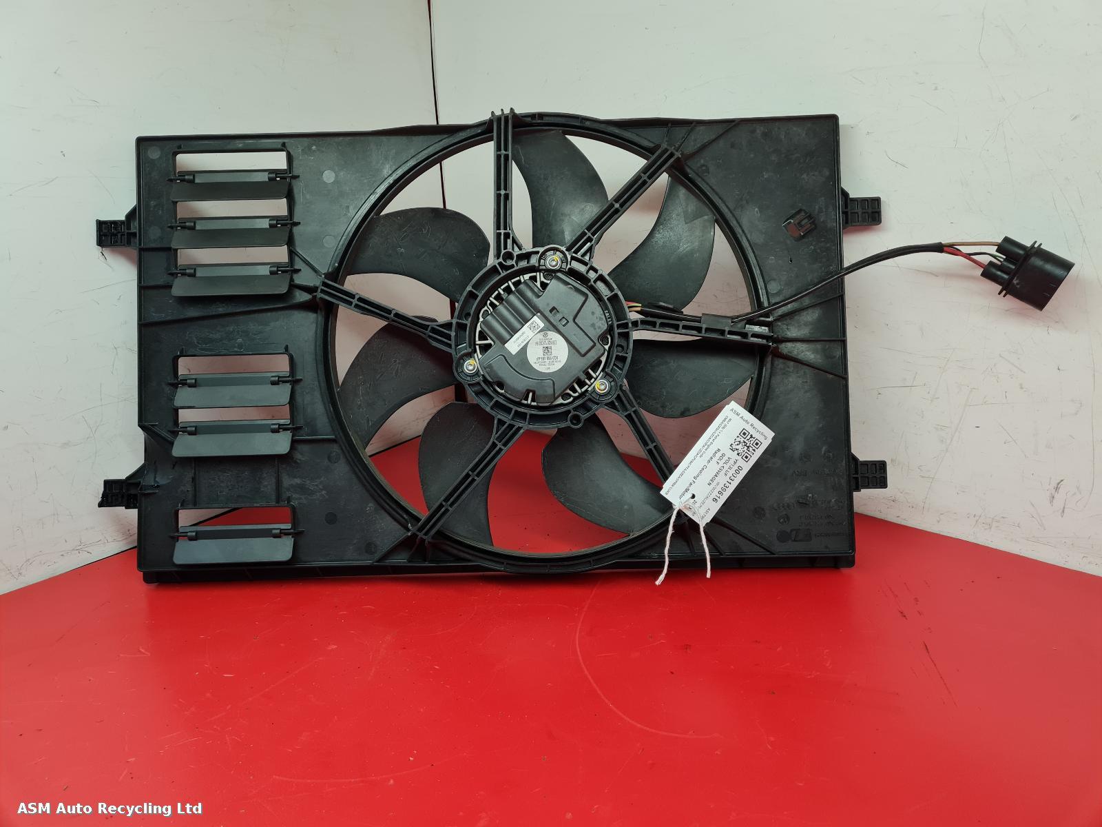 View Auto part Engine Cooling Motor Volkswagen Golf 2013
