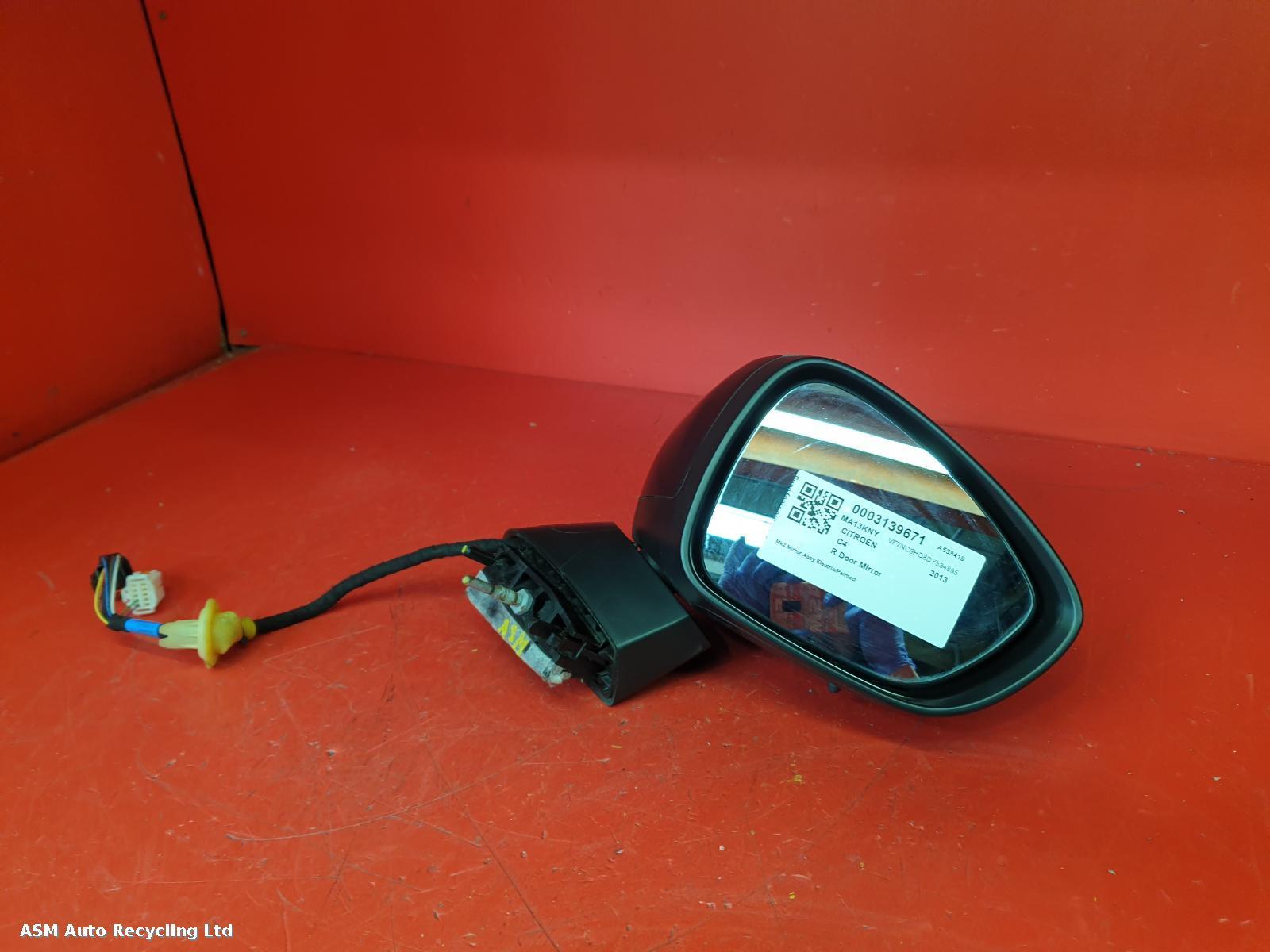 View Auto part R Door Mirror Citroen C4 2013