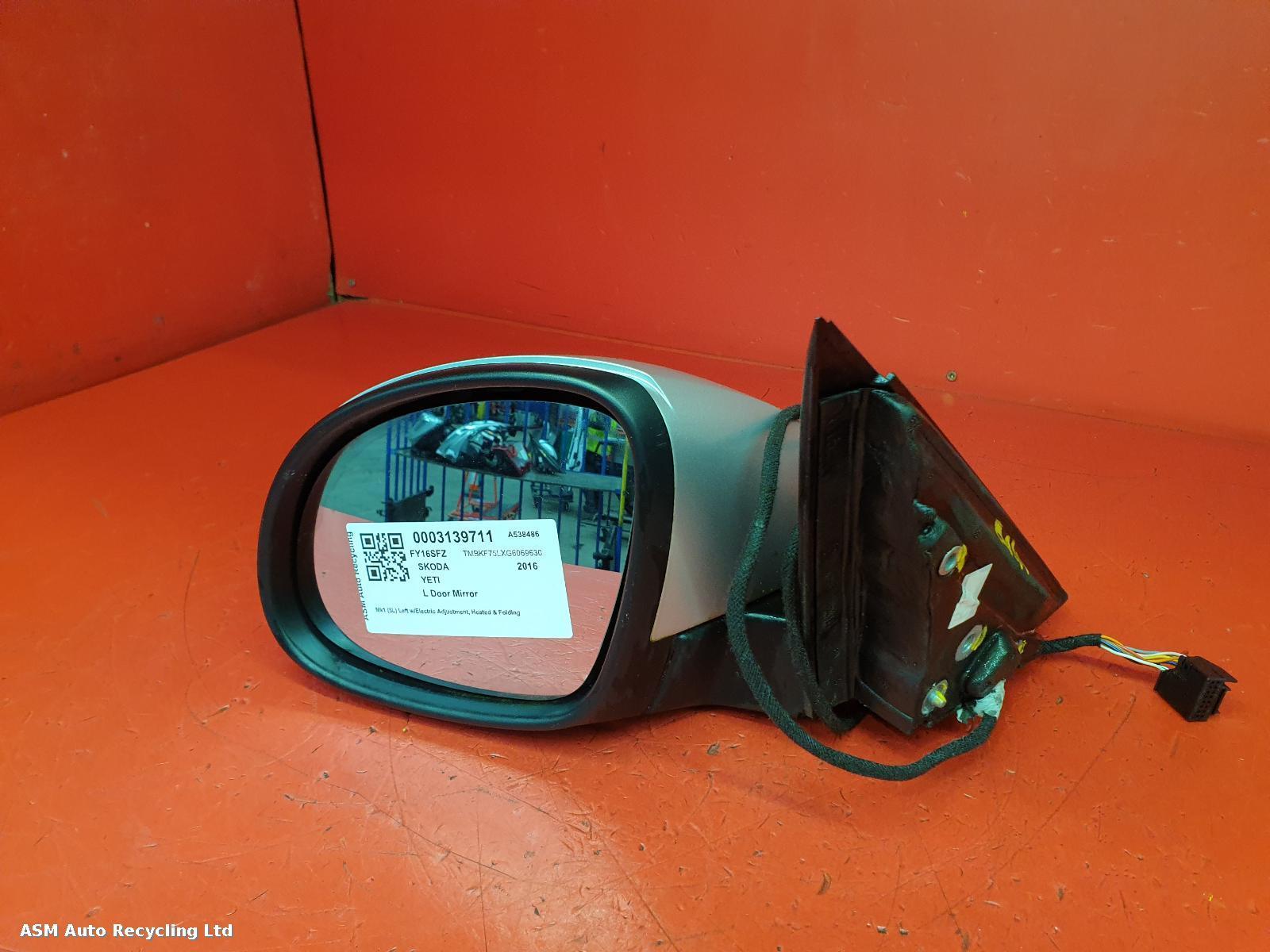 View Auto part L Door Mirror Skoda Yeti 2016