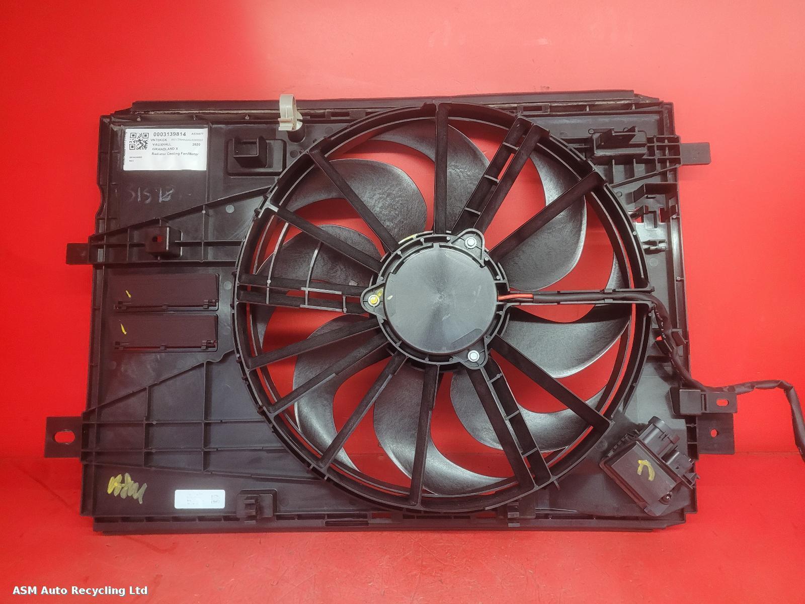 View Auto part Engine Cooling Motor Vauxhall Grandland X 2020