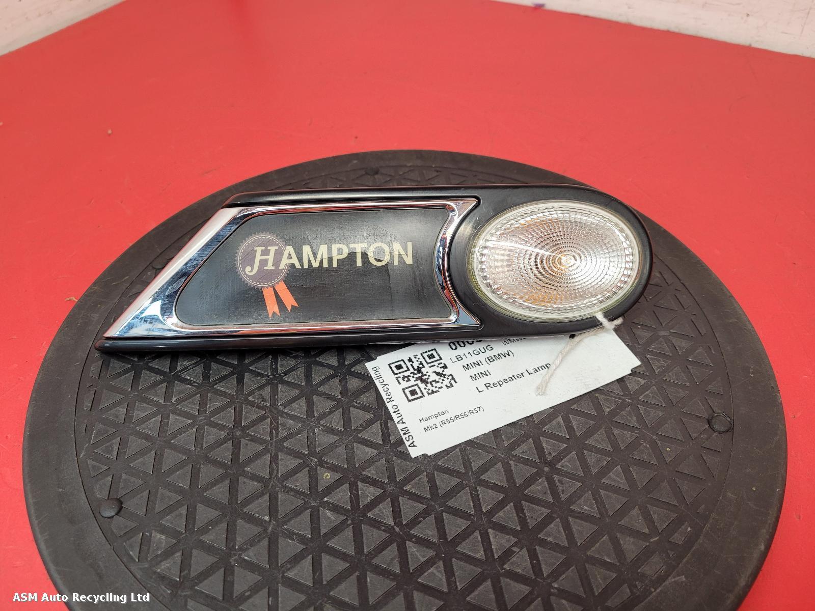 View Auto part L Repeater Lamp Mini (bmw) Mini 2011