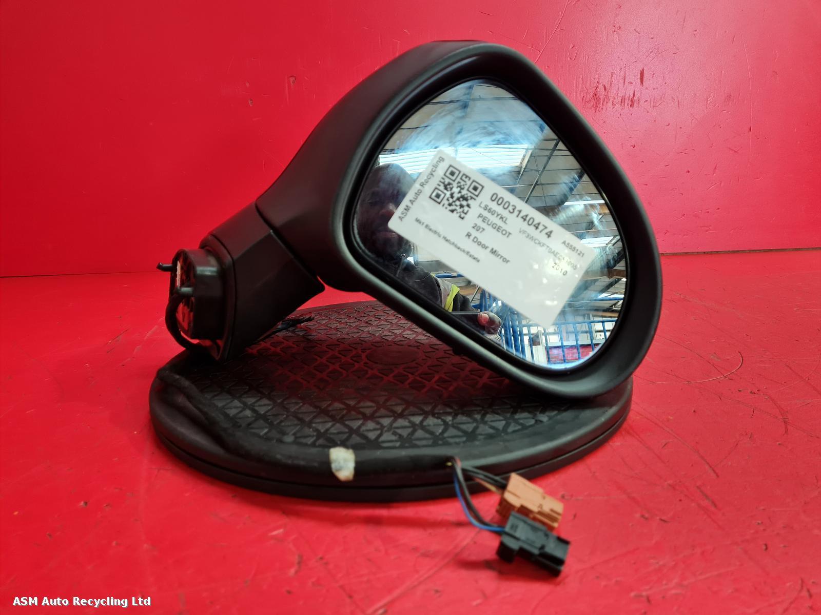 View Auto part R Door Mirror Peugeot 207 2010