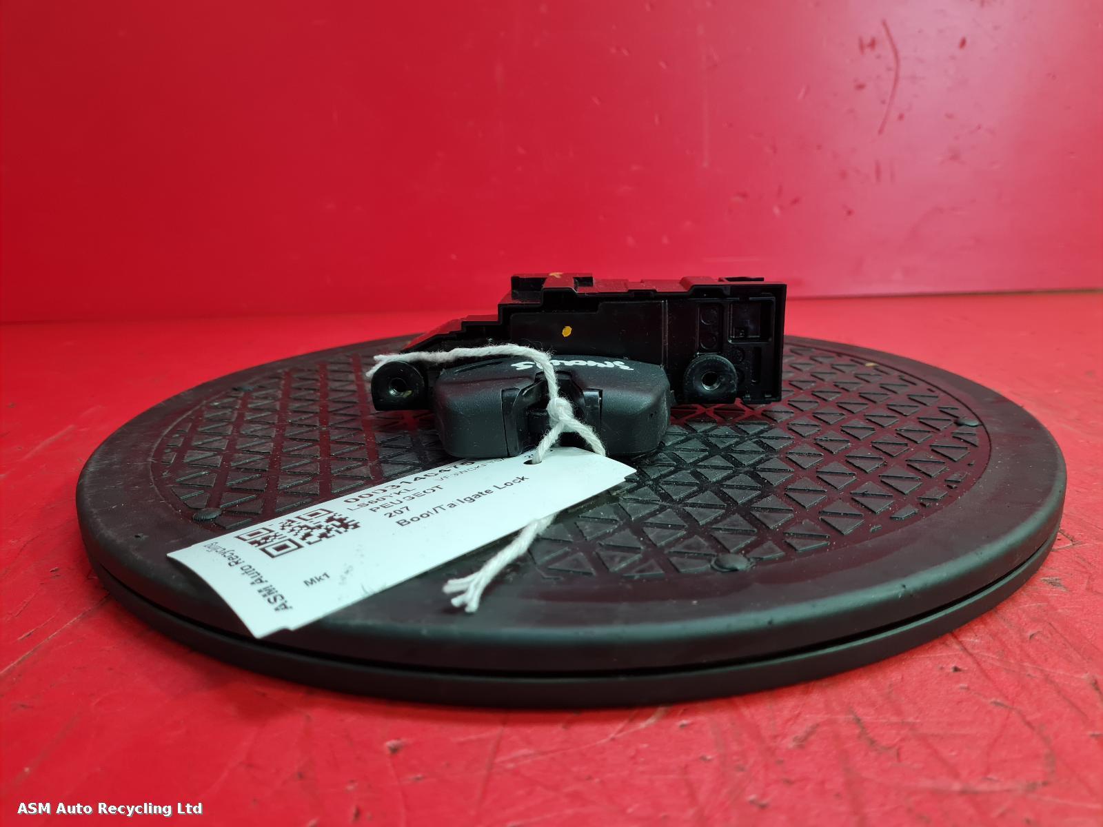View Auto part Bootlid/Tailgate Lock Peugeot 207 2010