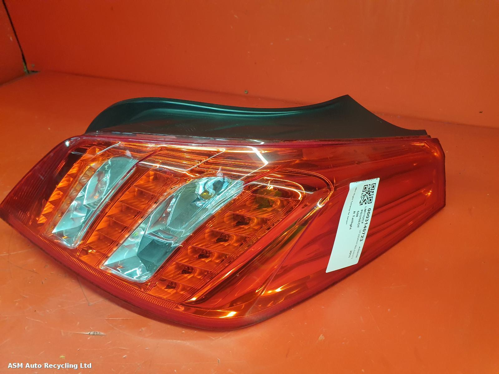 View Auto part R Taillight Peugeot 508 2011