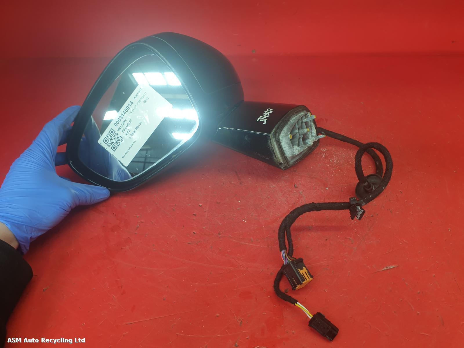 View Auto part L Door Mirror Peugeot Rcz 2012