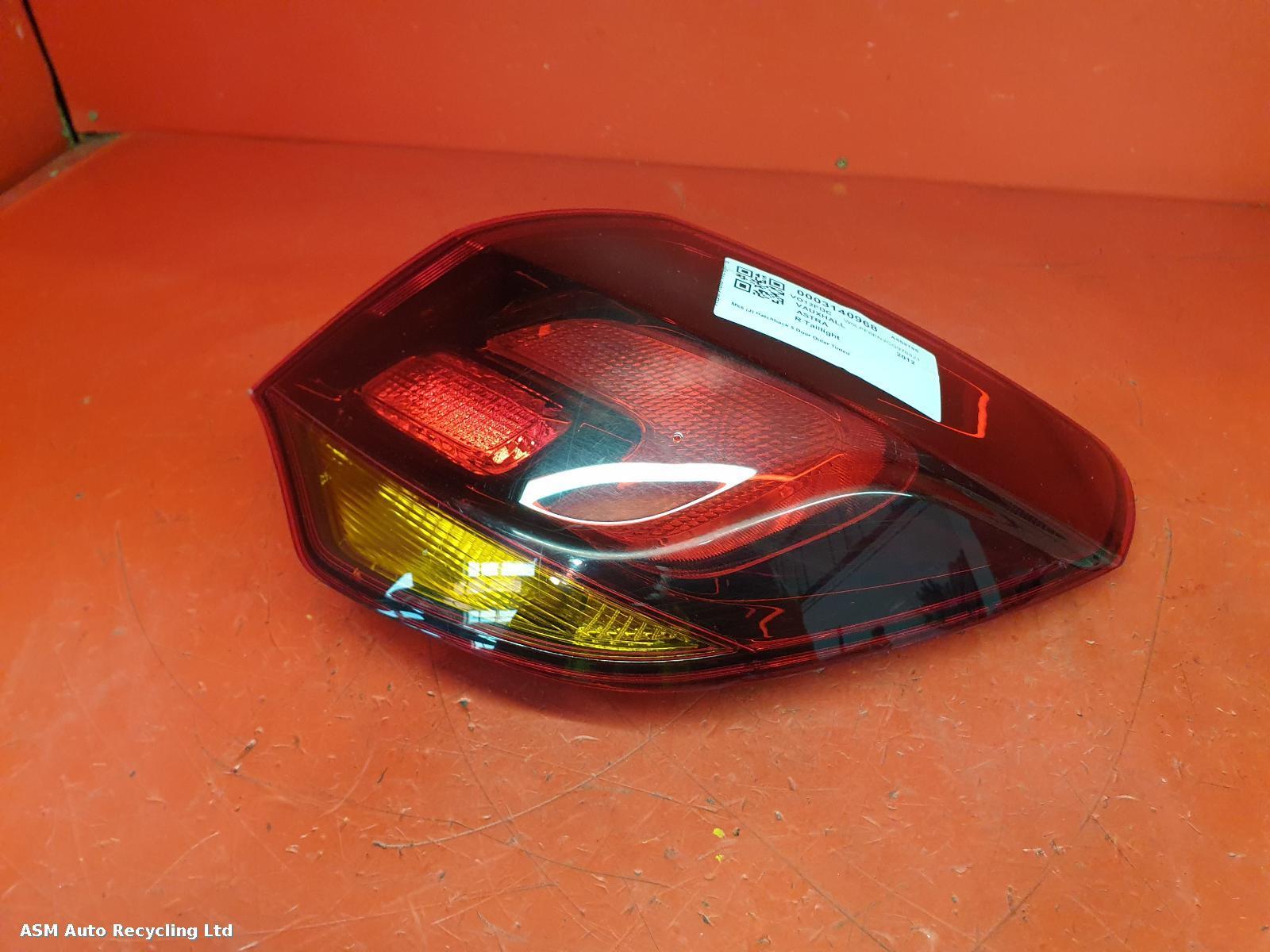 View Auto part R Taillight Vauxhall Astra 2012