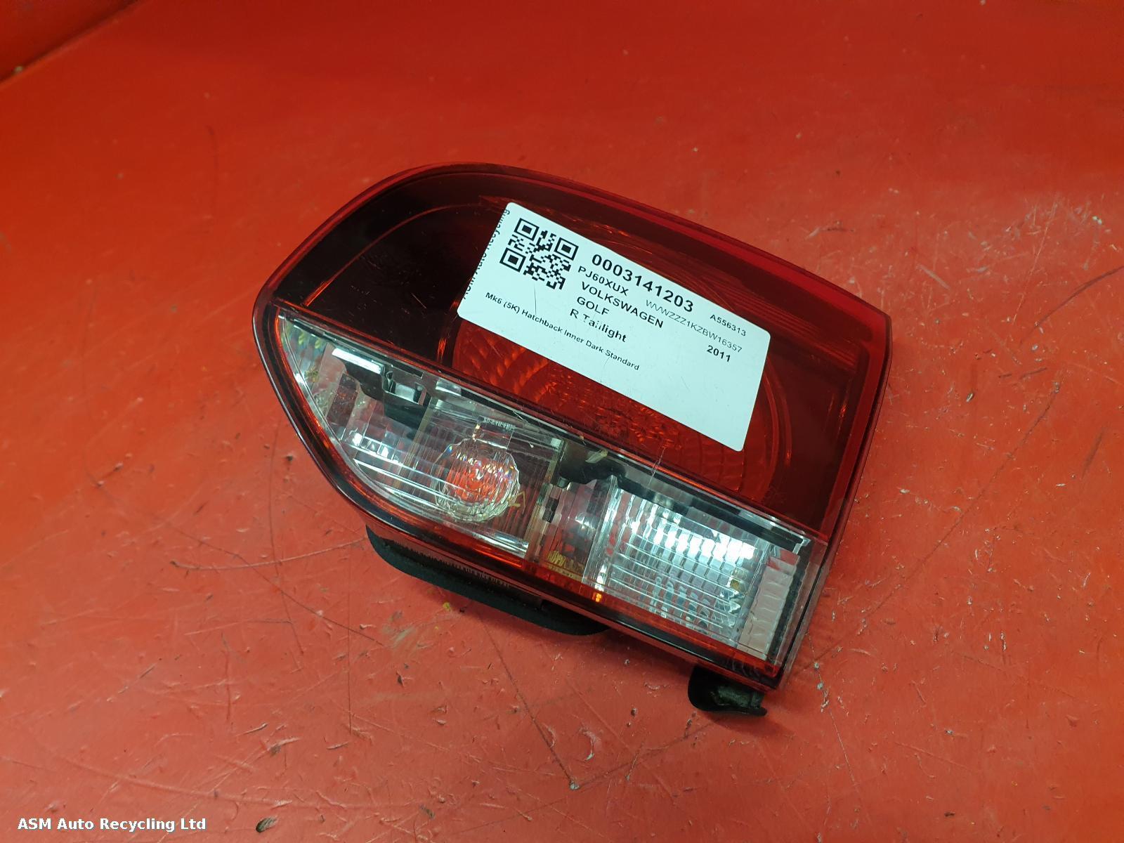 View Auto part R Taillight Volkswagen Golf 2011