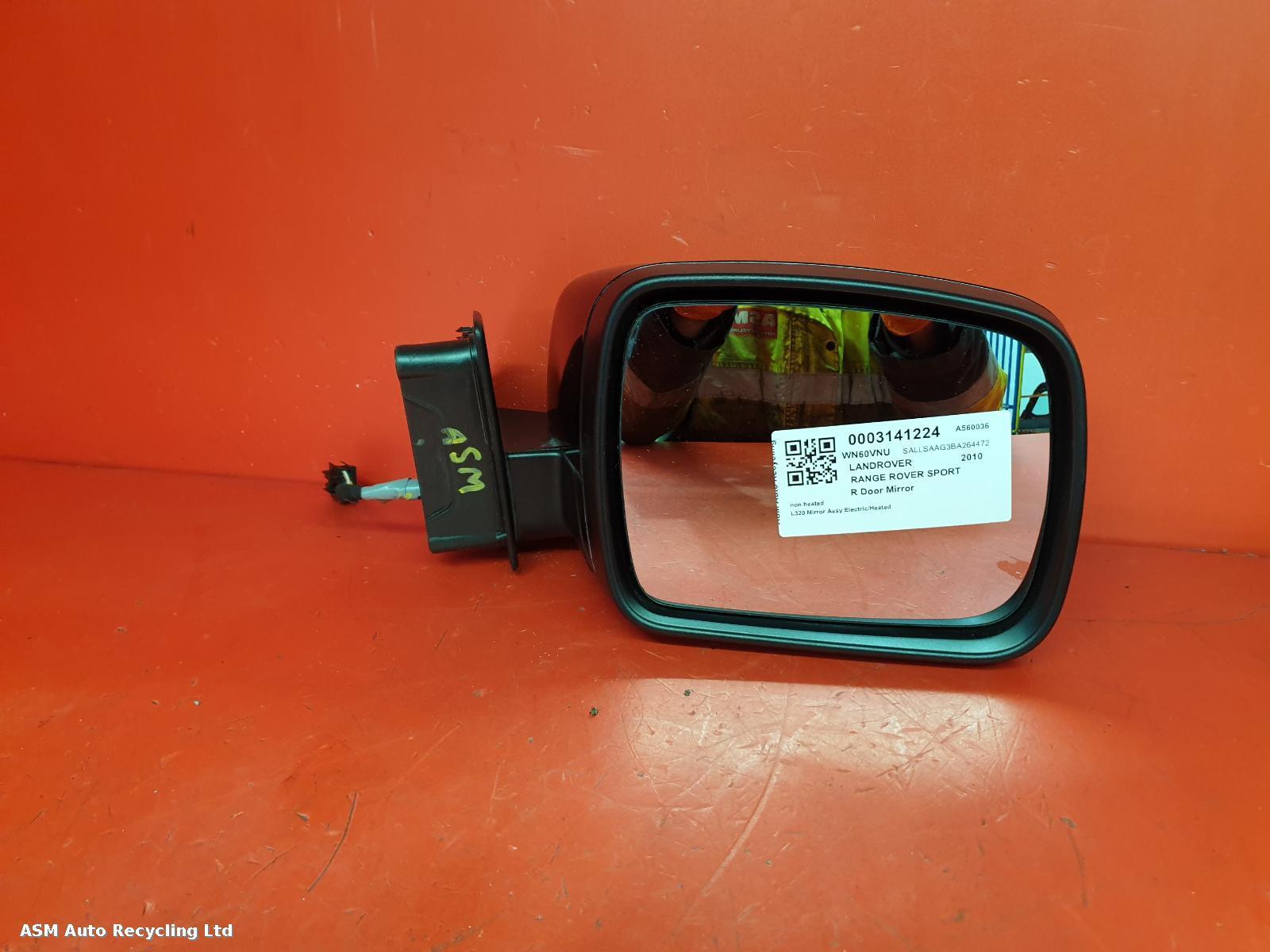 View Auto part R Door Mirror Land Rover Range Rover Sport 2010