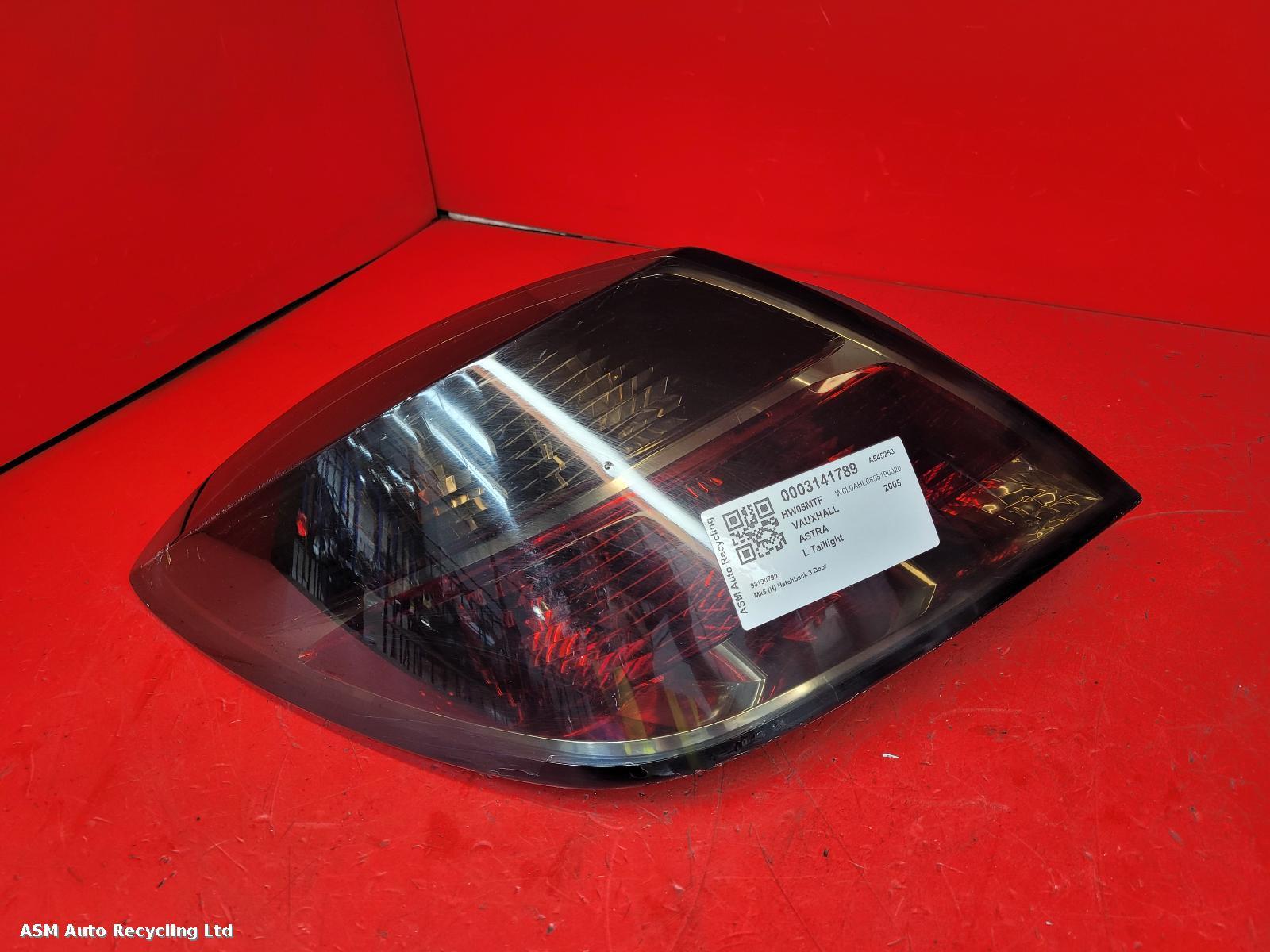 View Auto part L Taillight Vauxhall Astra 2005
