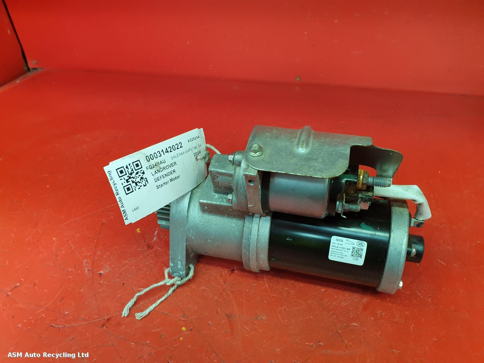 View Auto part Starter Motor Land Rover Defender 2024