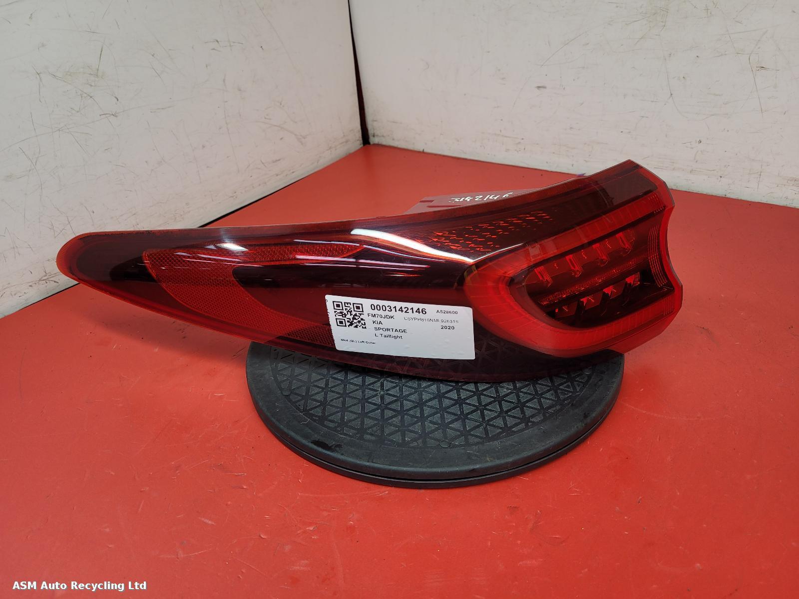 View Auto part L Taillight Kia Sportage 2020