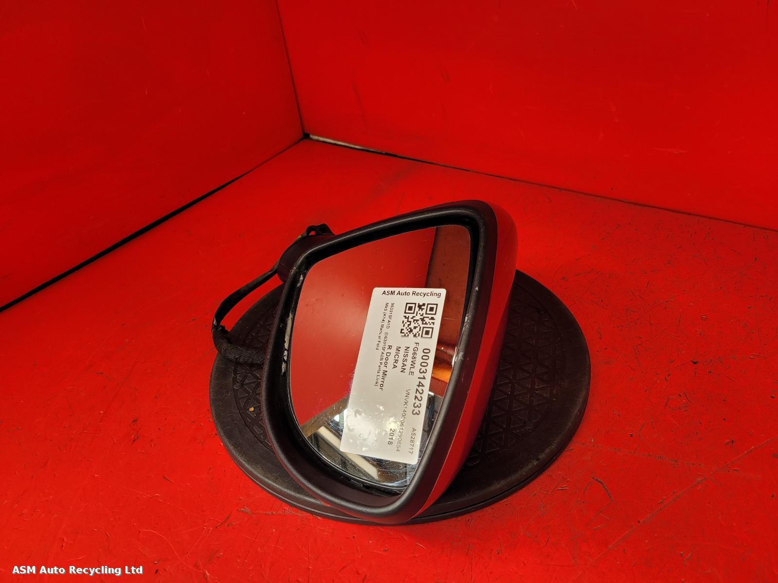 View Auto part R Door Mirror Nissan Micra 2018