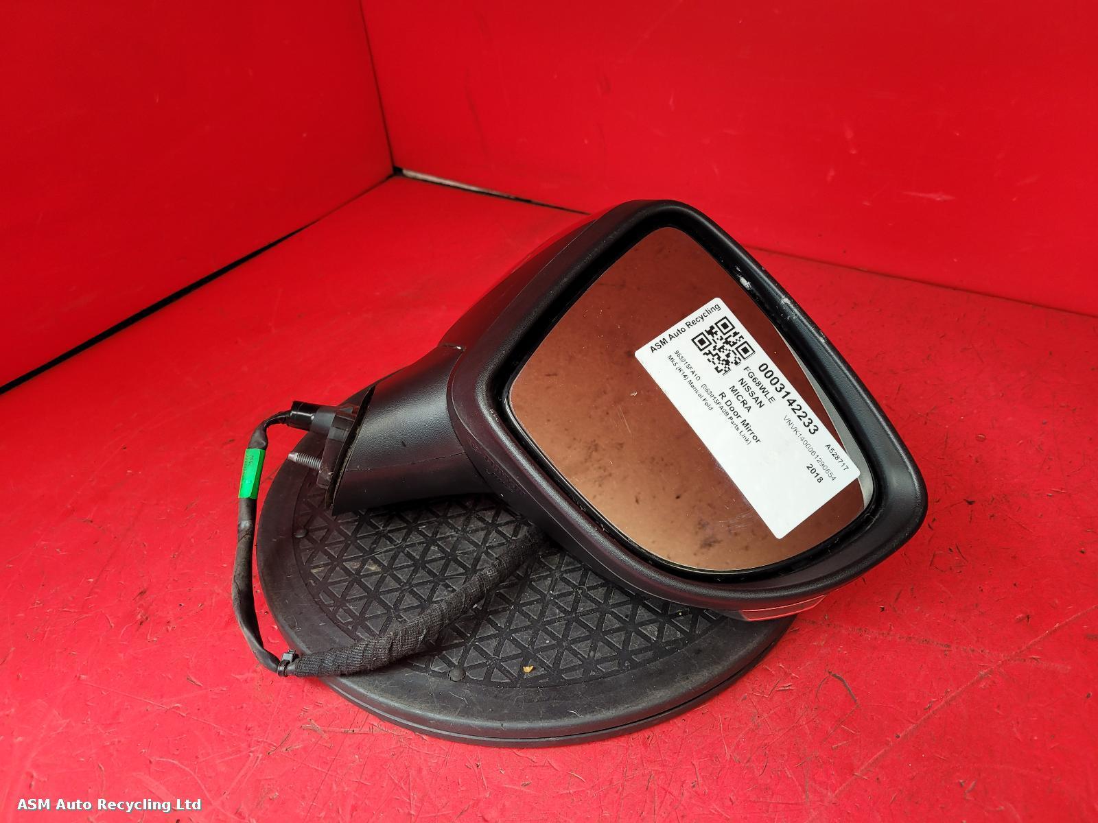 View Auto part R Door Mirror Nissan Micra 2018