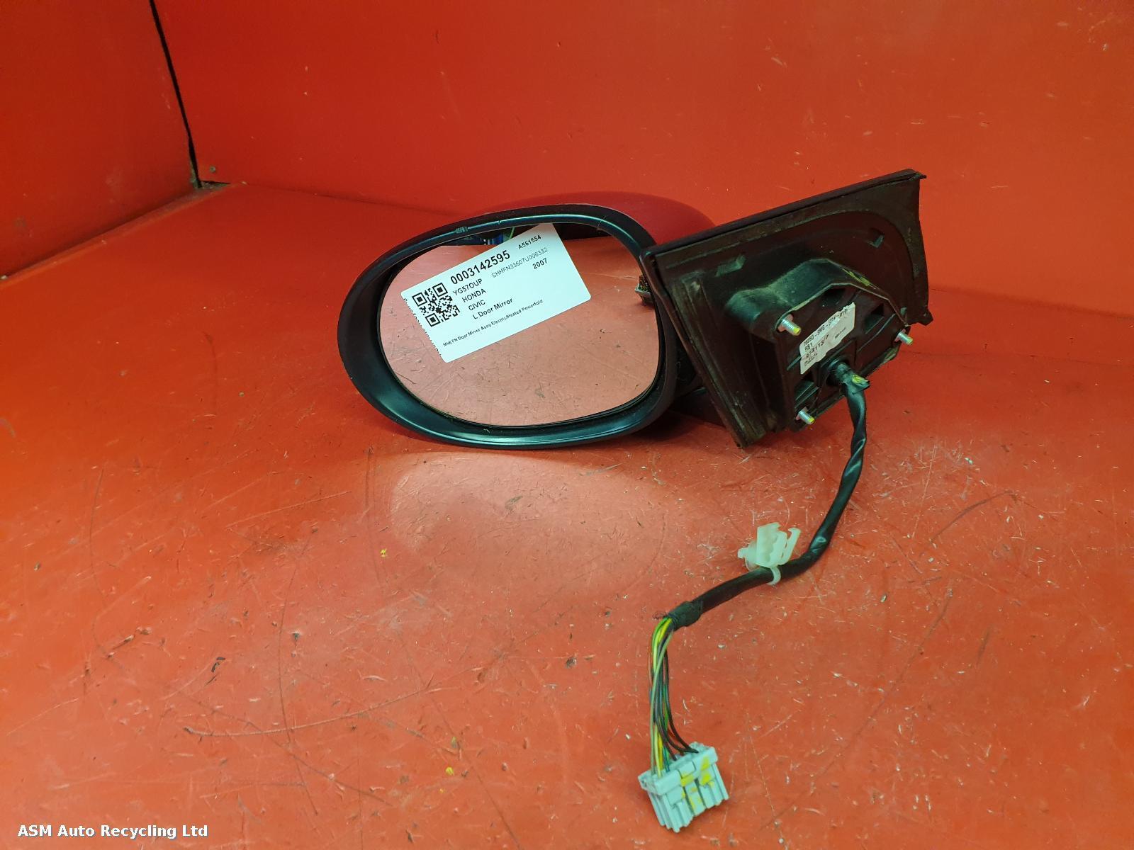 View Auto part L Door Mirror Honda Civic 2007