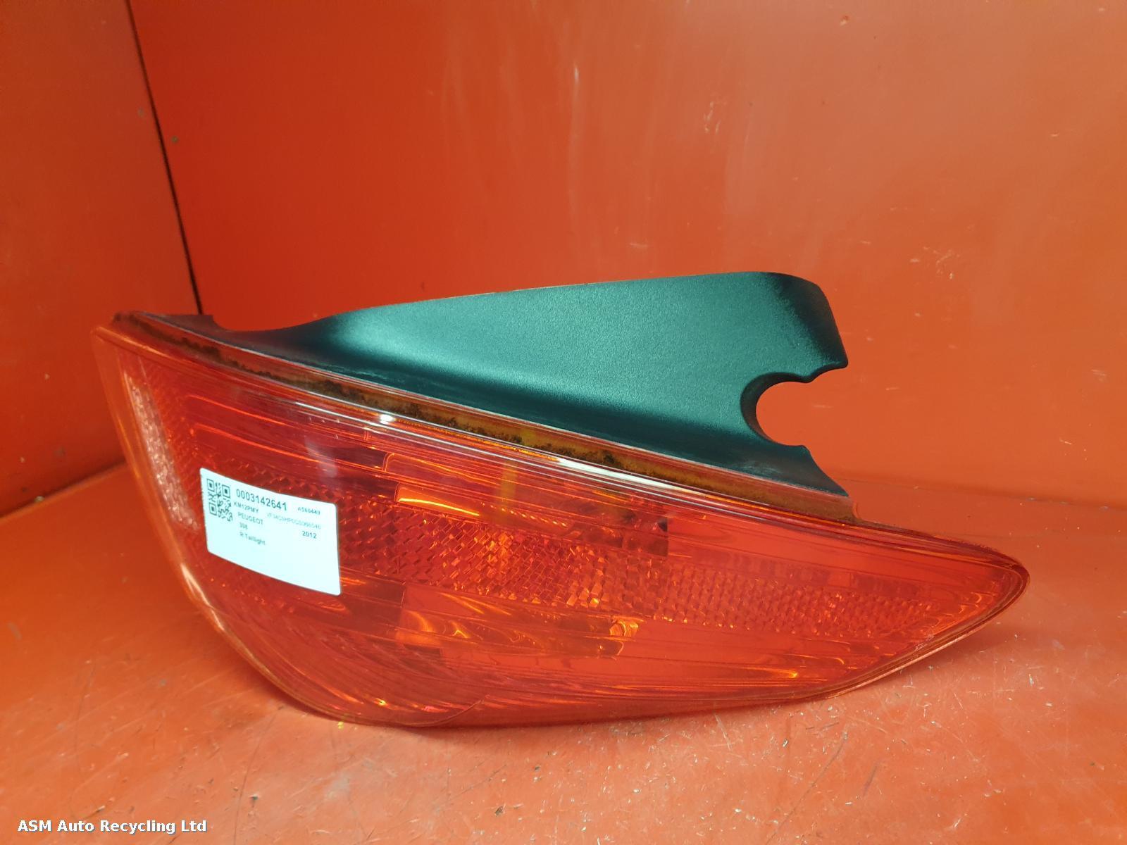 View Auto part R Taillight Peugeot 308 2012