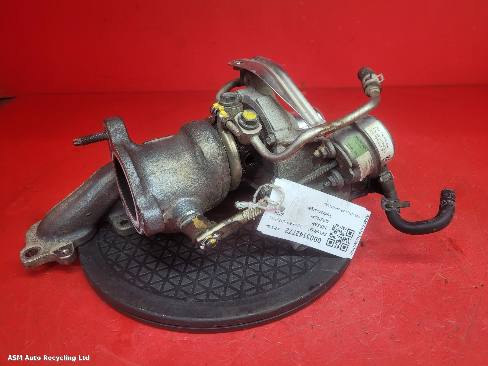 View Auto part Turbocharger Nissan Qashqai 2016