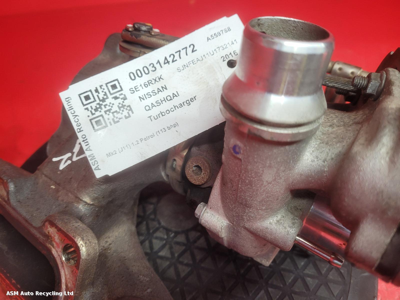 View Auto part Turbocharger Nissan Qashqai 2016