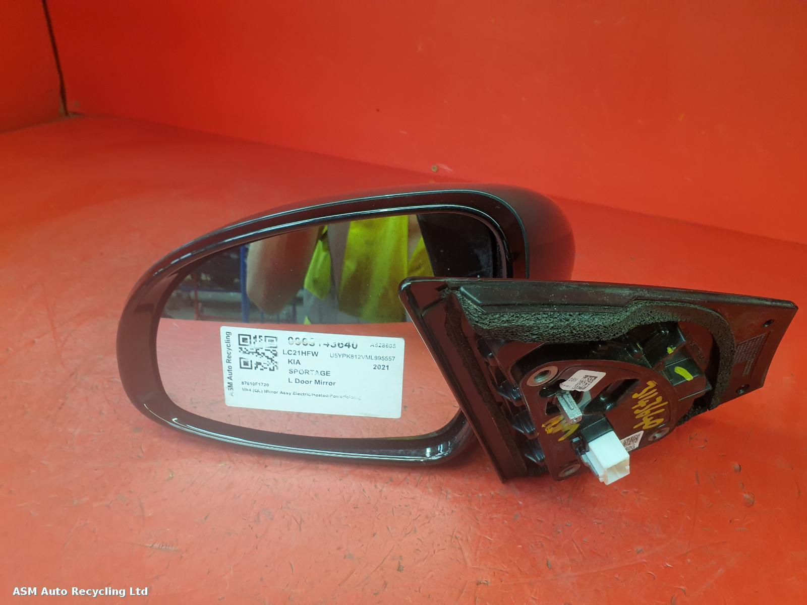 View Auto part L Door Mirror Kia Sportage 2021