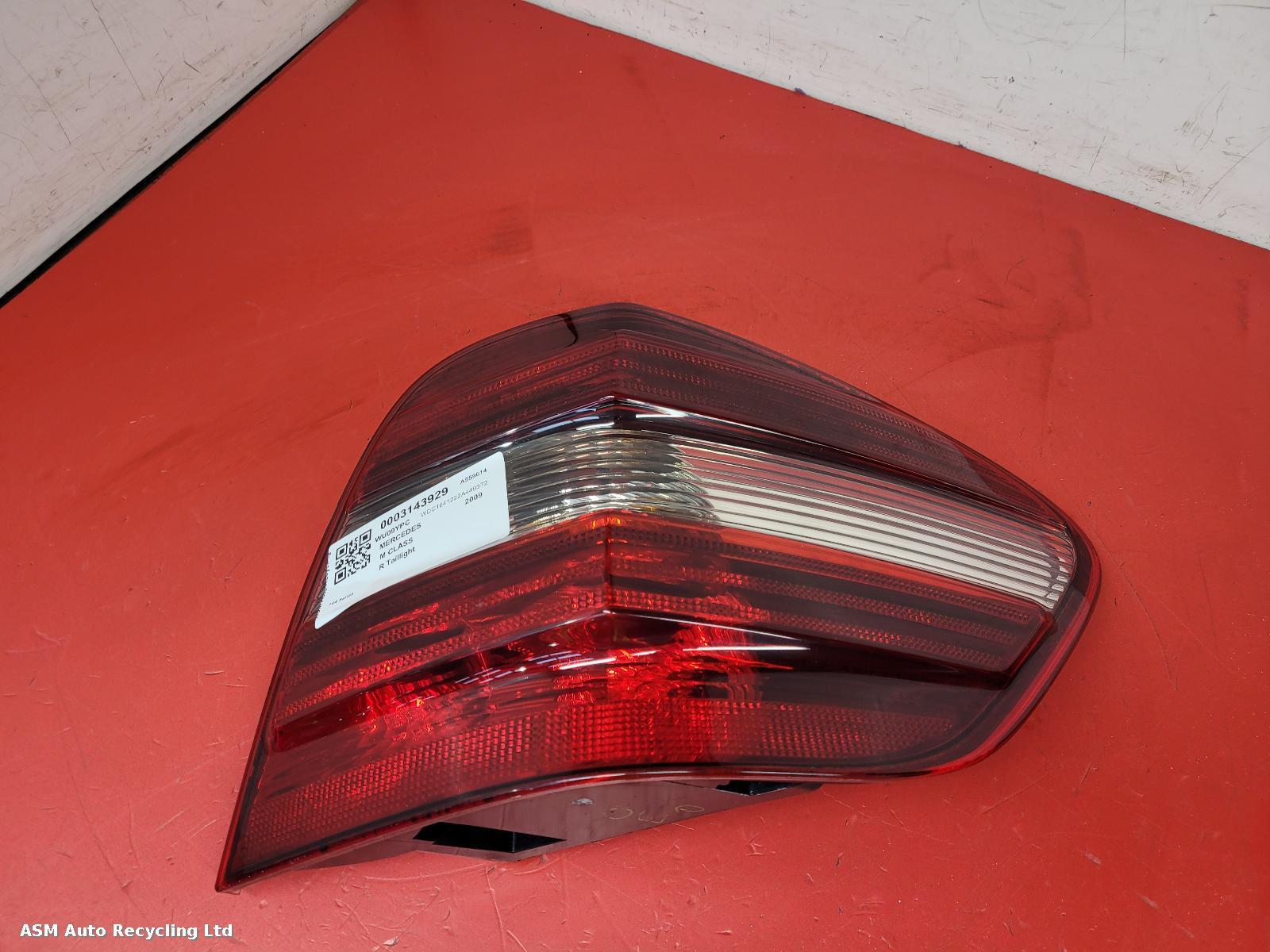 View Auto part R Taillight Mercedes M Class 2009