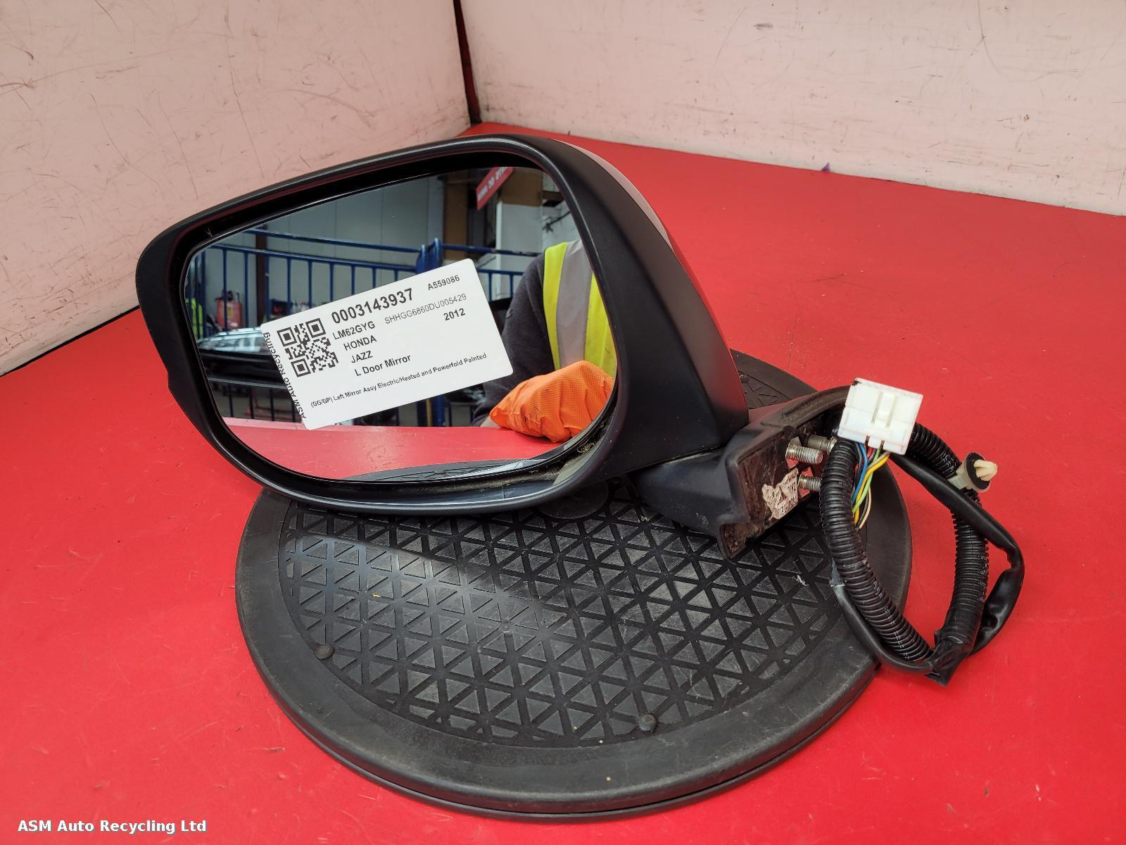View Auto part L Door Mirror Honda Jazz 2012