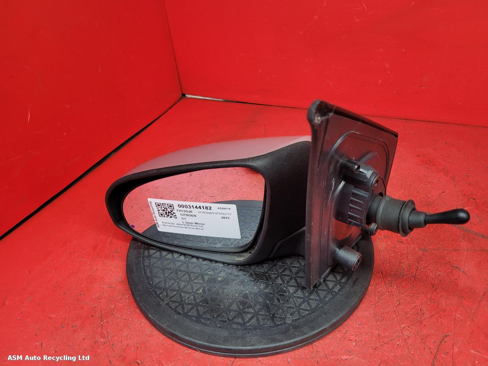 View Auto part L Door Mirror Citroen C1 2015