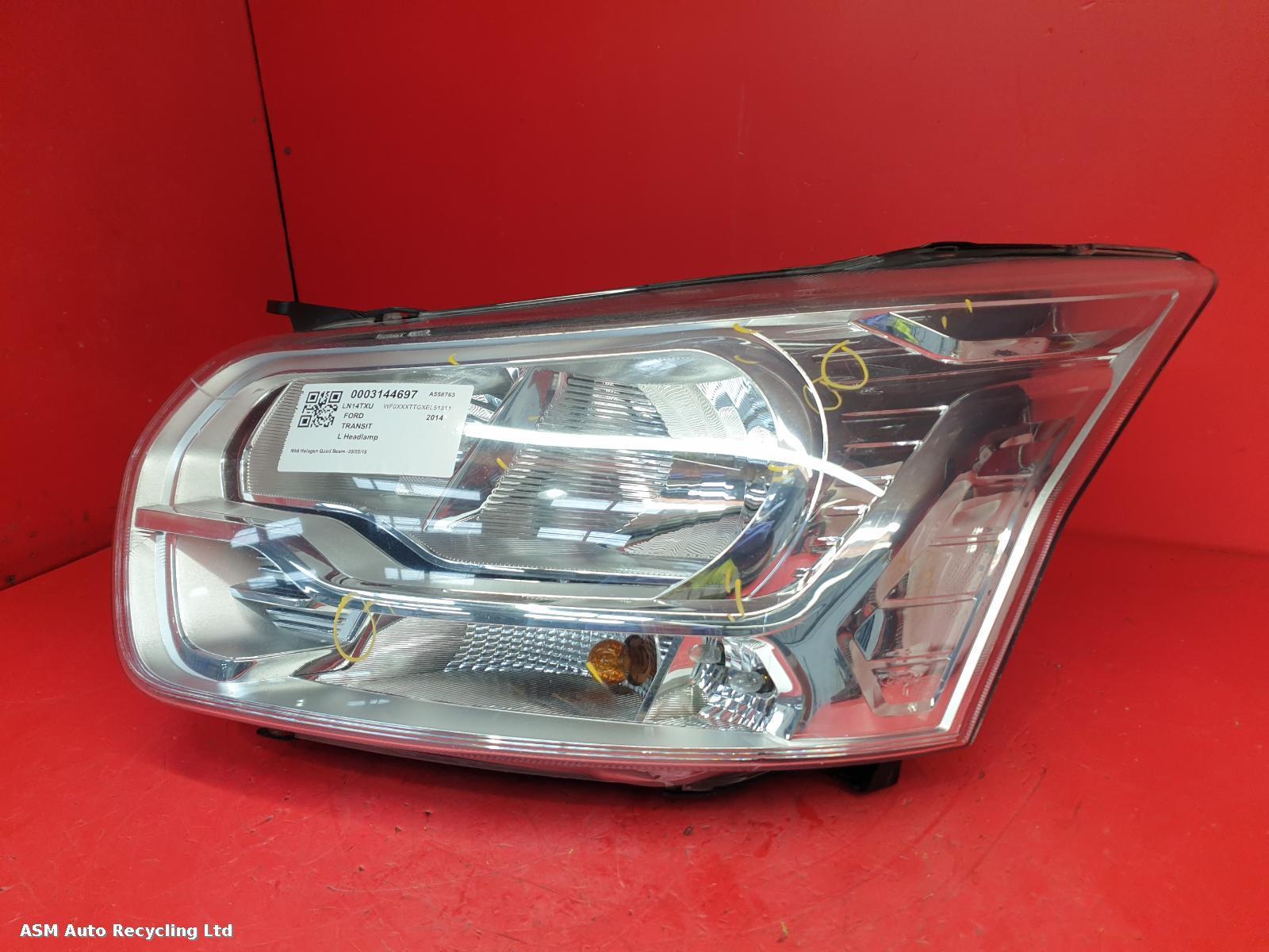 View Auto part L Headlamp Ford Transit 2014