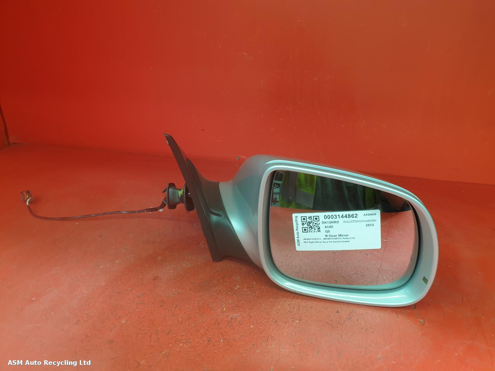 View Auto part R Door Mirror Audi Q5 2013