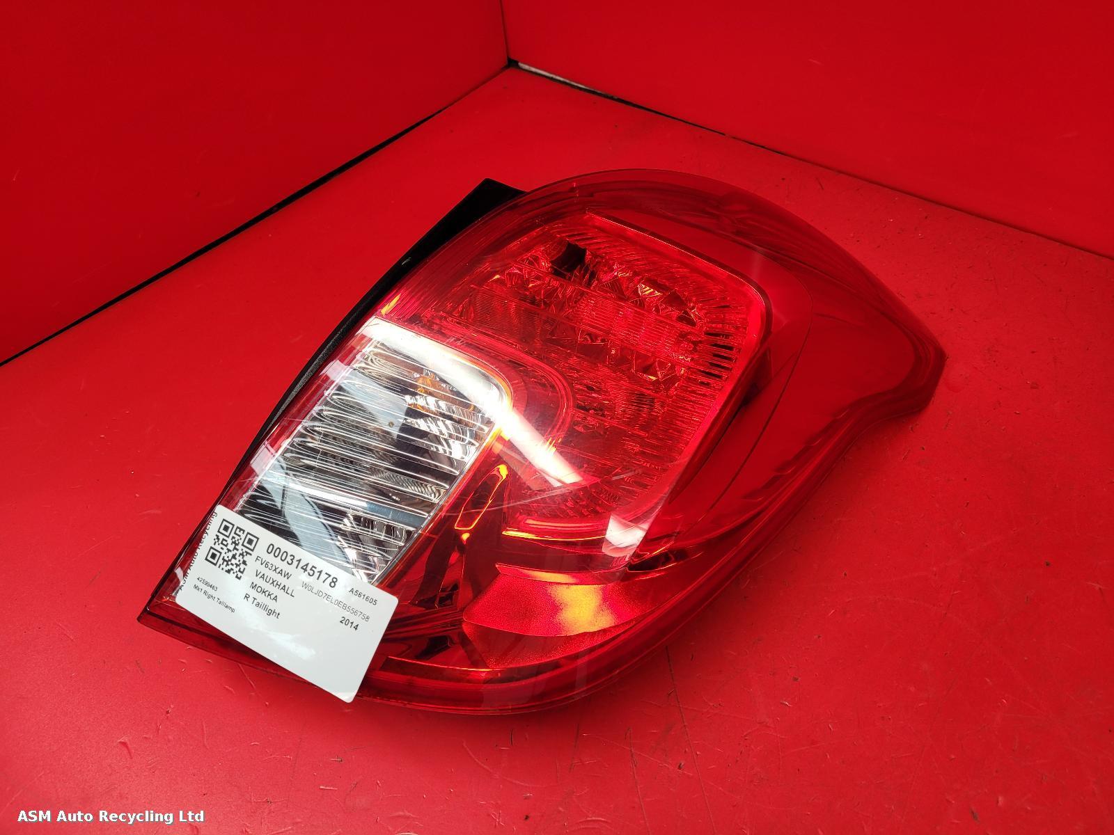 View Auto part R Taillight Vauxhall Mokka 2014