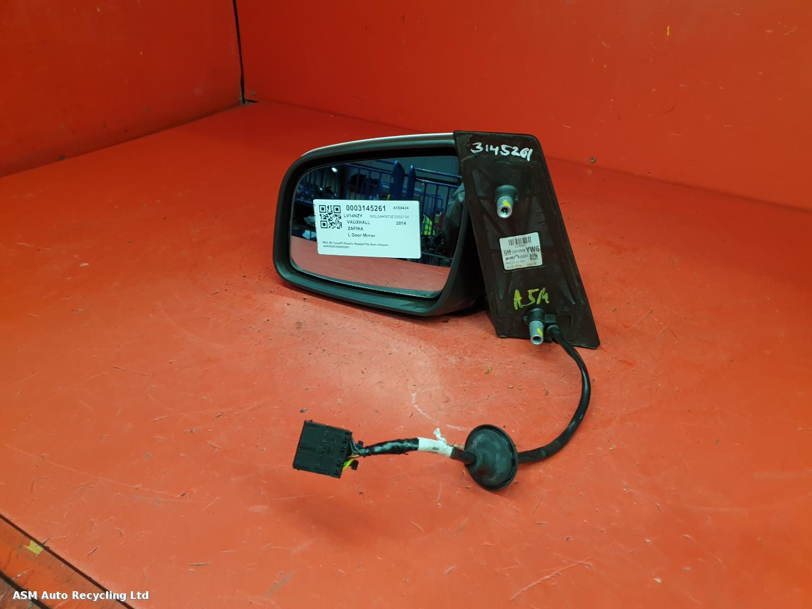 View Auto part L Door Mirror Vauxhall Zafira 2014
