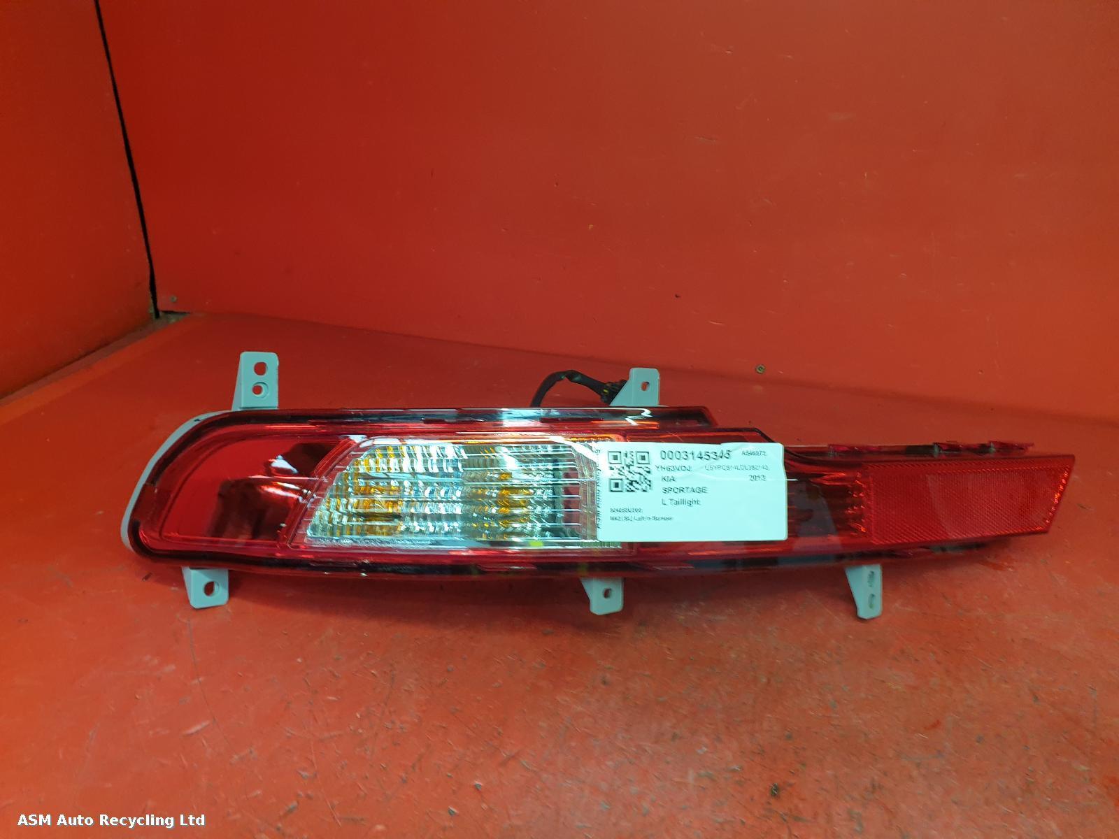 View Auto part L Taillight Kia Sportage 2013