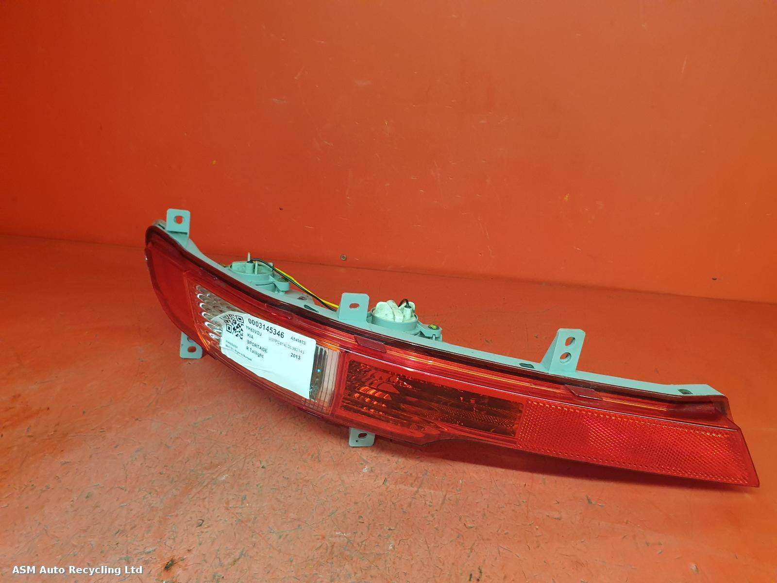 View Auto part R Taillight Kia Sportage 2013