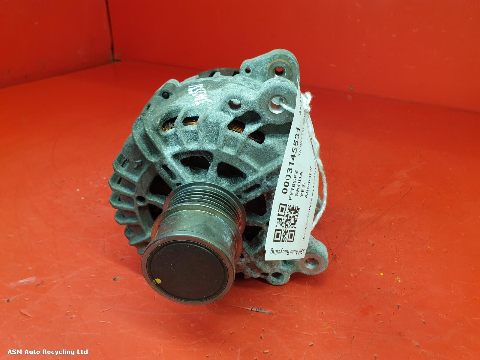 View Auto part Alternator Skoda Yeti 2016