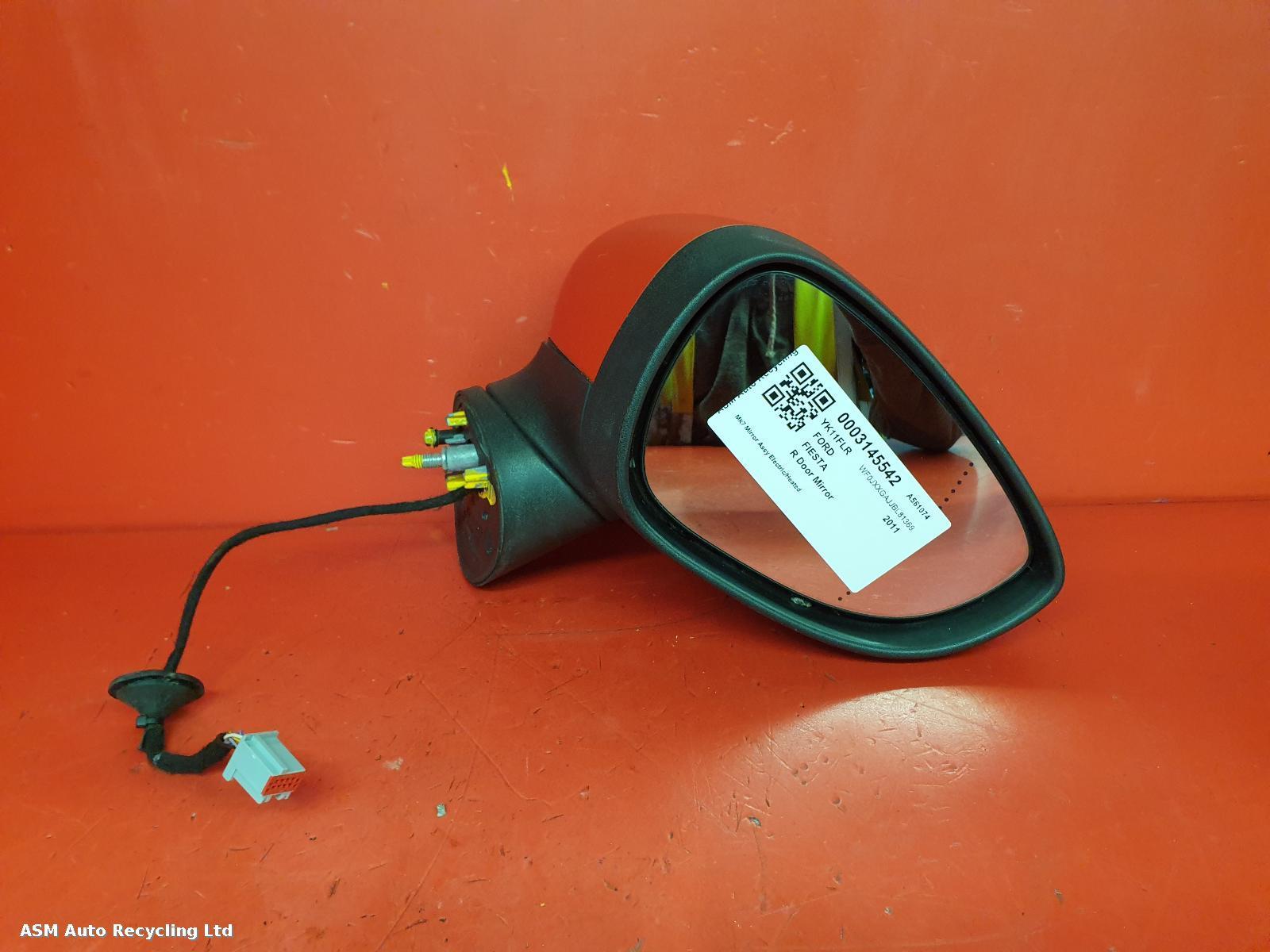 View Auto part R Door Mirror Ford Fiesta 2011