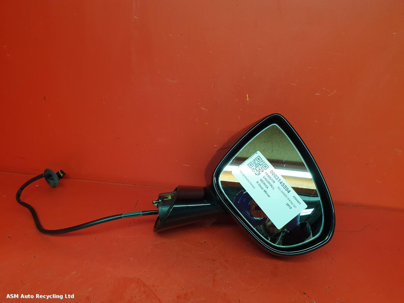 View Auto part R Door Mirror Vauxhall Meriva 2010