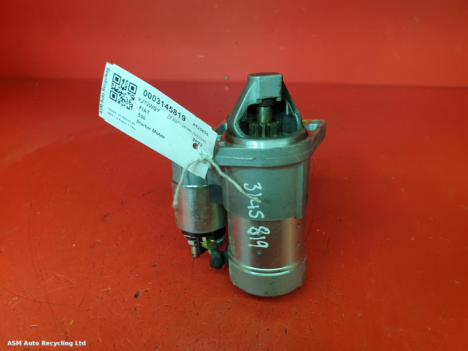 View Auto part Starter Motor Fiat 500 2022