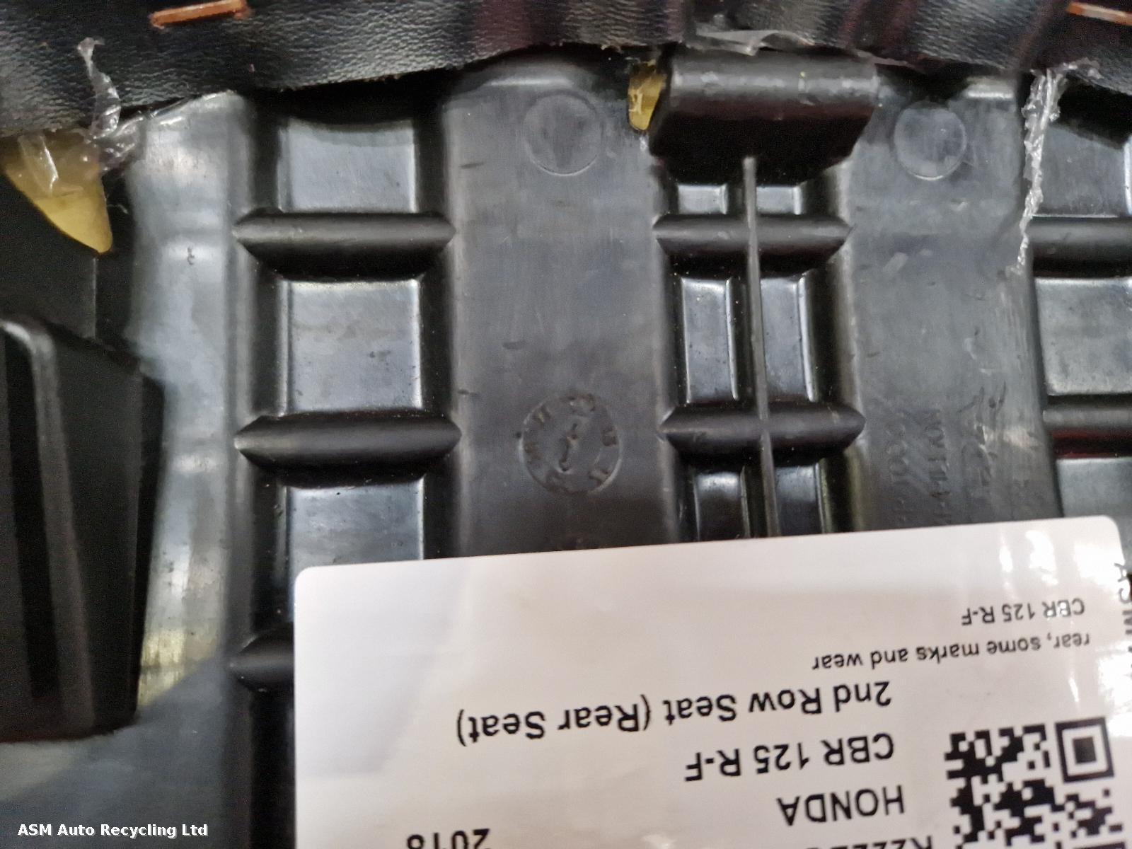 View Auto part 2nd Seat (Rear Seat) Honda Cbr 125 R-f 2018