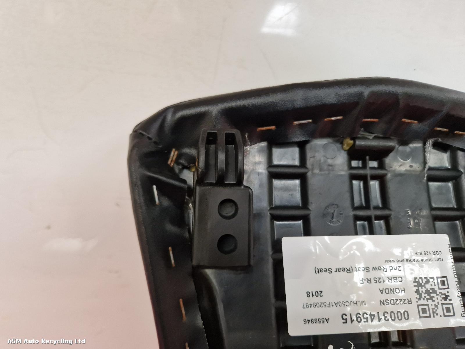 View Auto part 2nd Seat (Rear Seat) Honda Cbr 125 R-f 2018