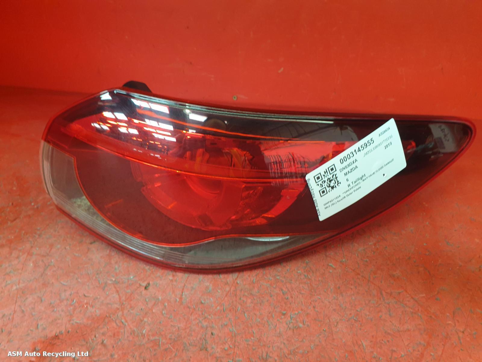 View Auto part R Taillight Mazda 6  2019