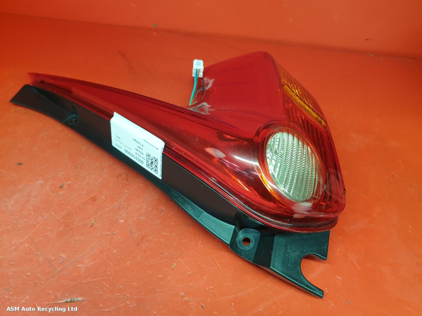 View Auto part R Taillight Nissan Juke 2014