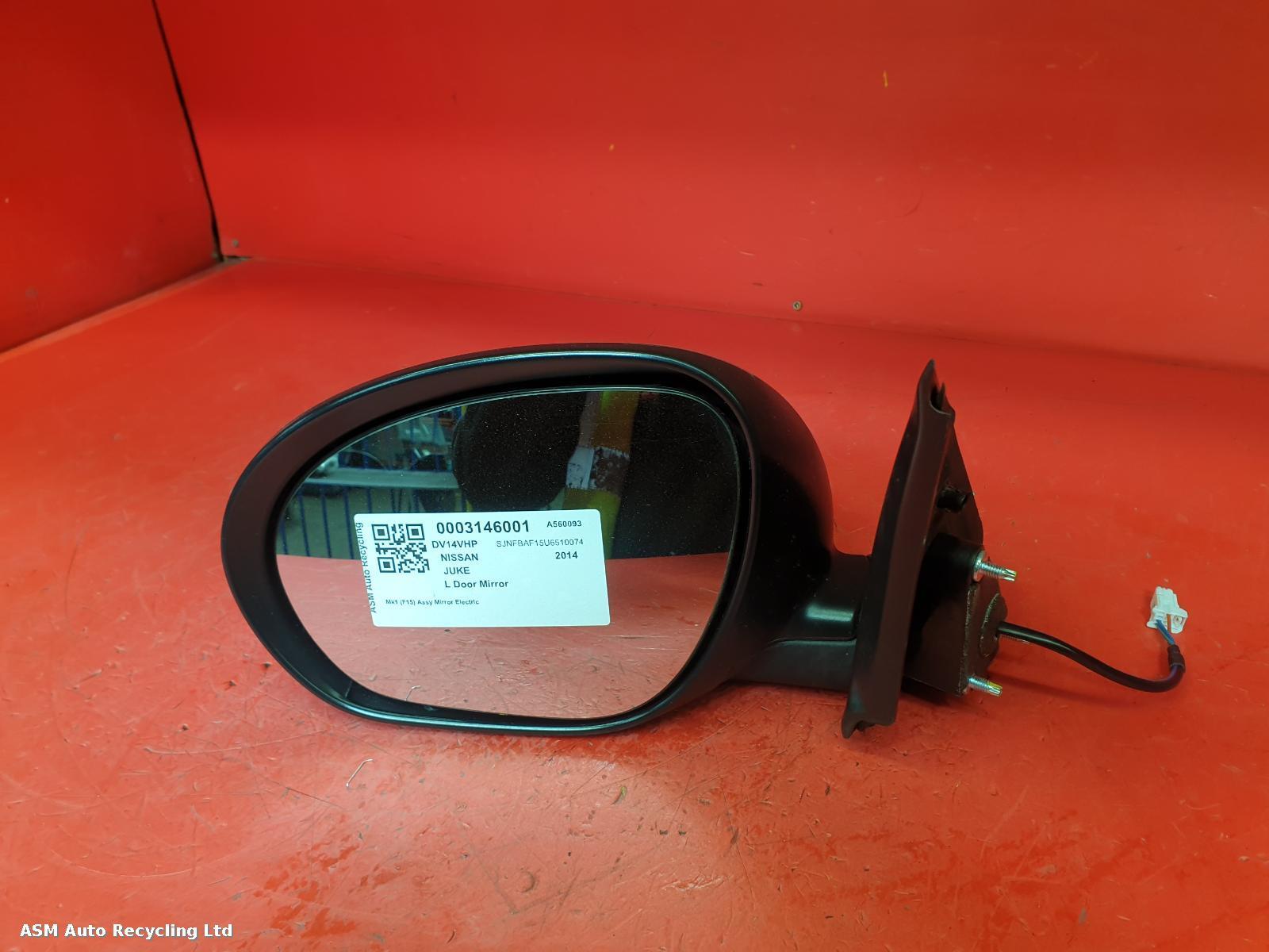 View Auto part L Door Mirror Nissan Juke 2014