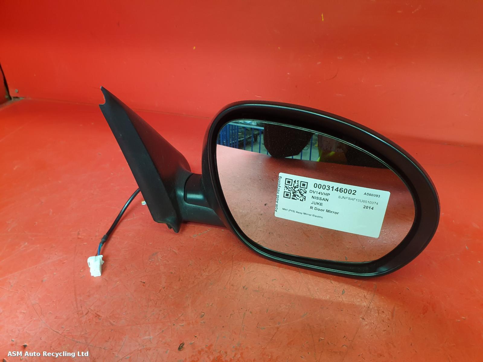 View Auto part R Door Mirror Nissan Juke 2014