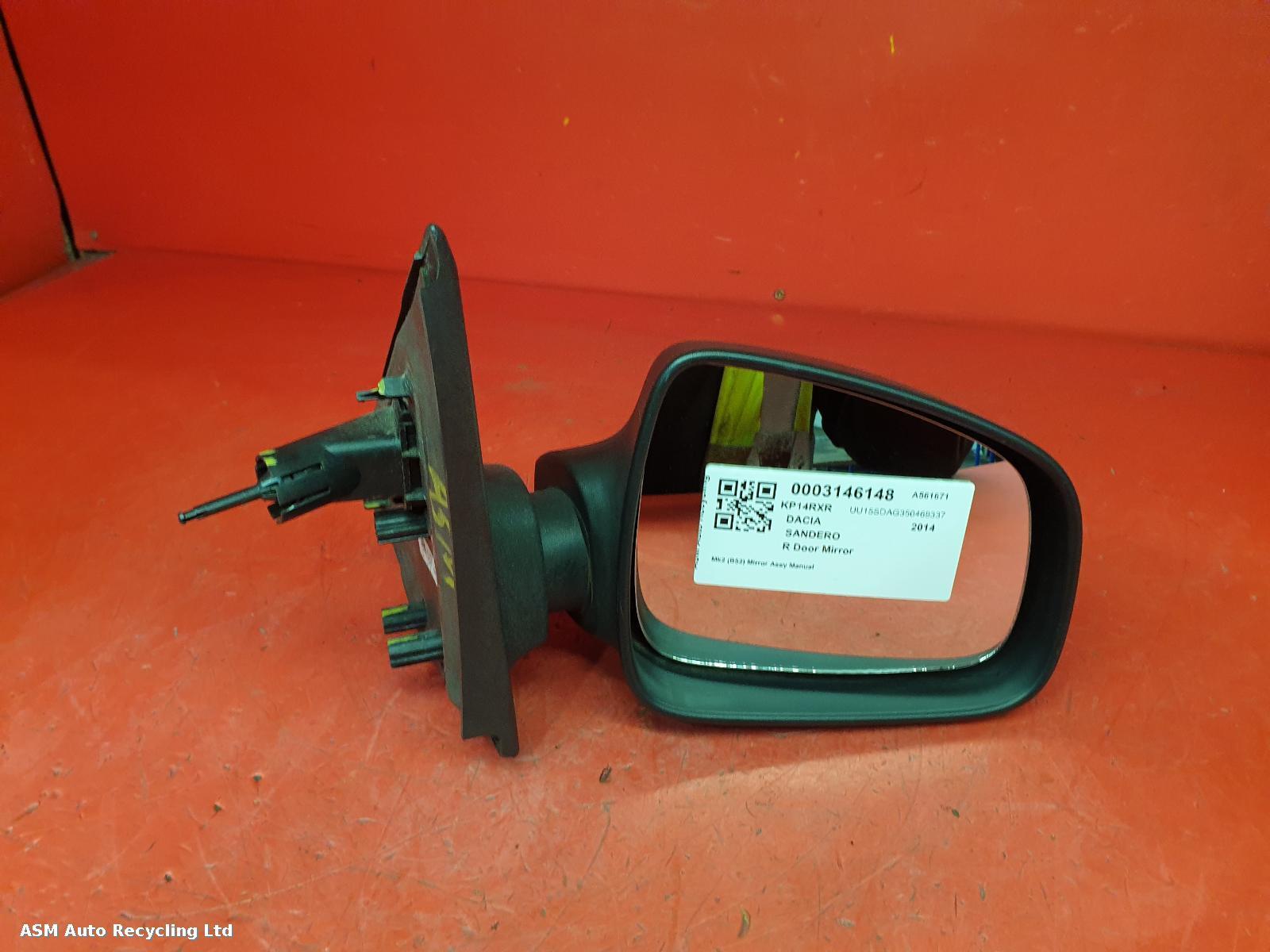 View Auto part R Door Mirror Dacia Sandero 2014