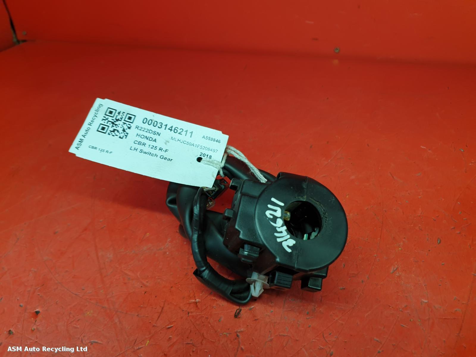 View Auto part LH Switch Gear Honda Cbr 125 R-f 2018