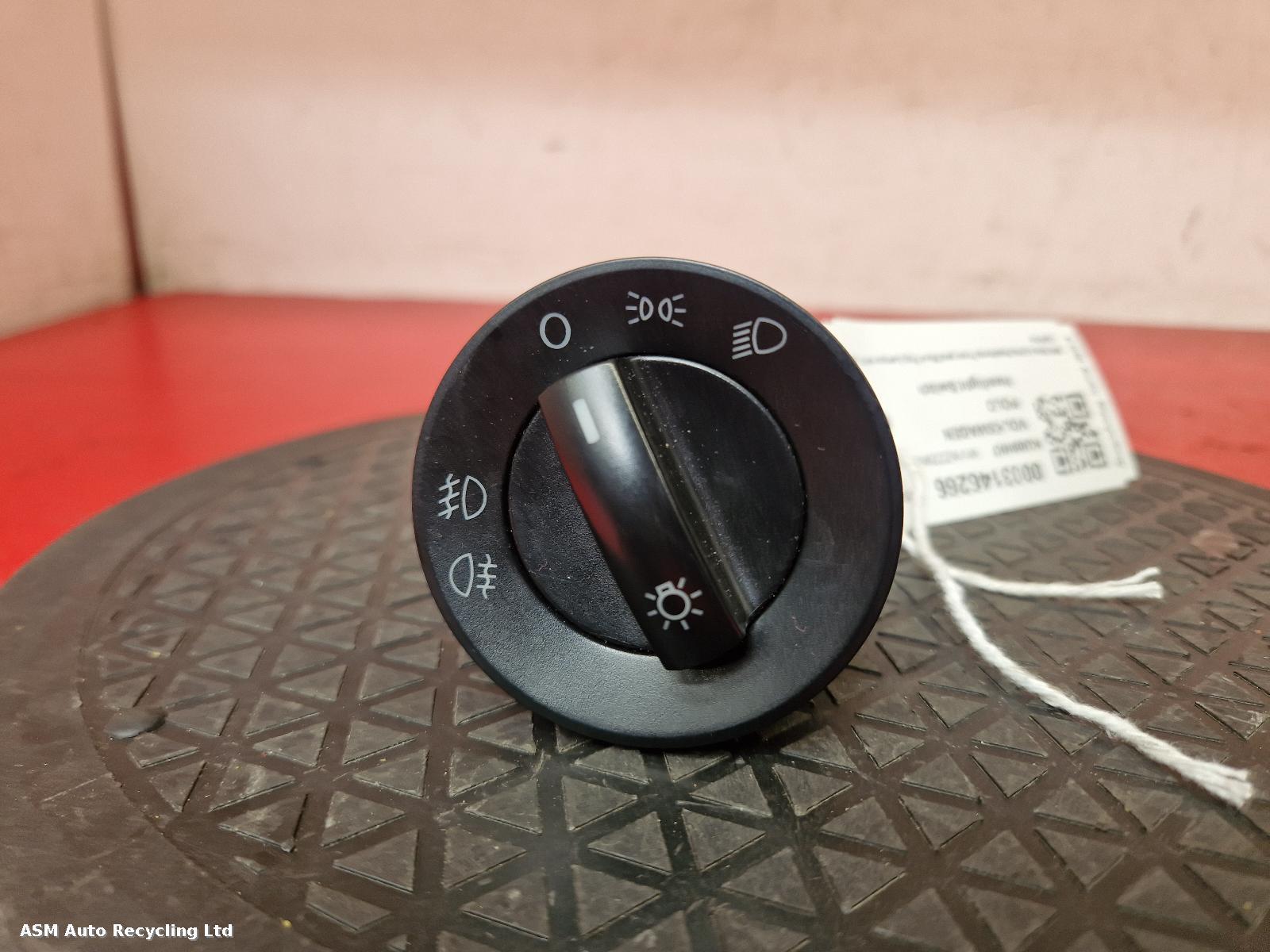 View Auto part Headlight Switch Volkswagen Polo 2009