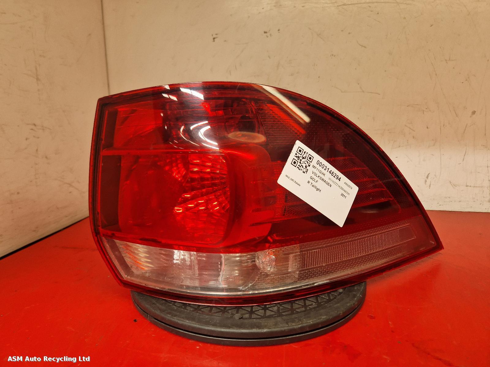 View Auto part R Taillight Volkswagen Golf 2011