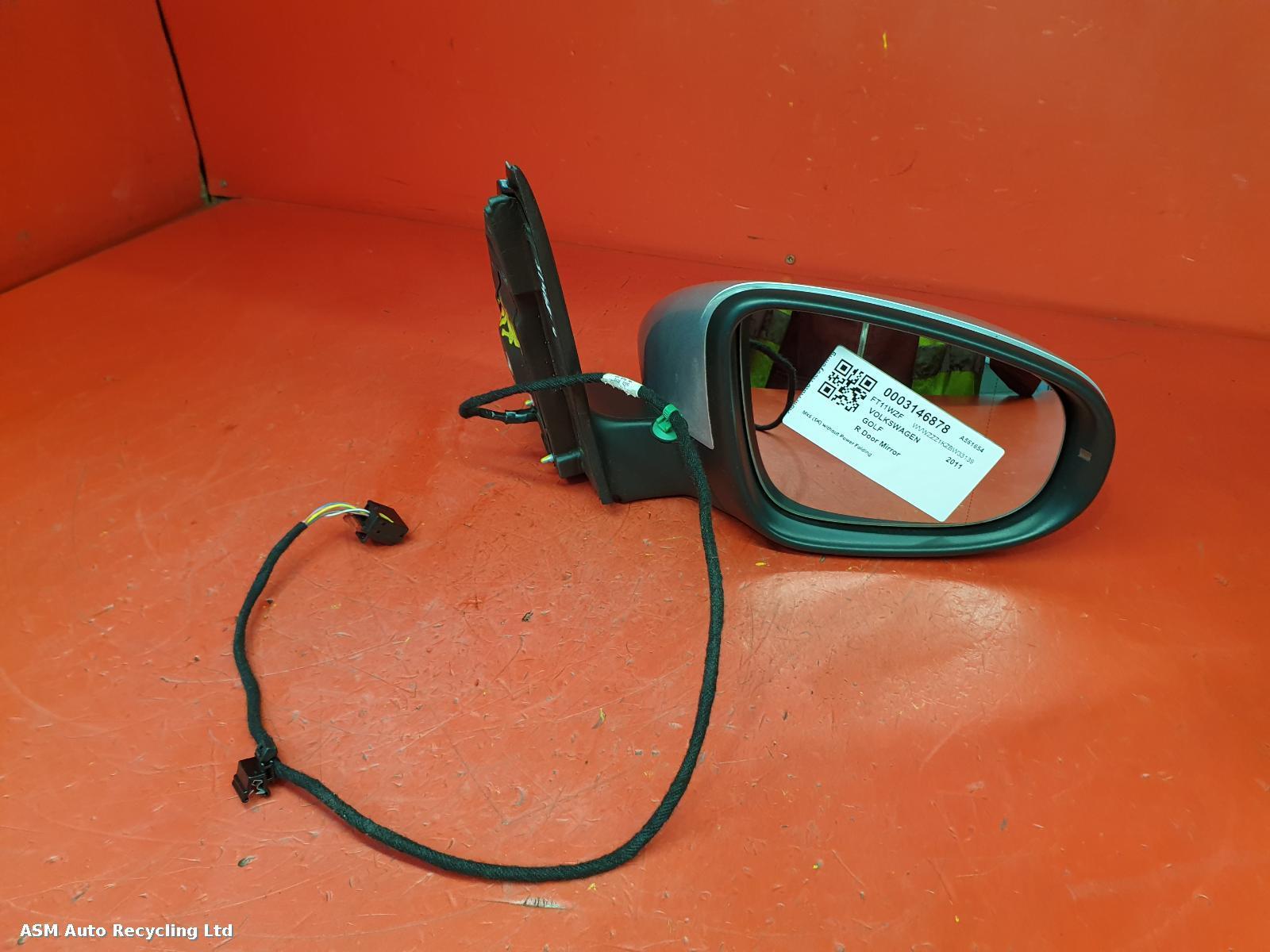 View Auto part R Door Mirror Volkswagen Golf 2011
