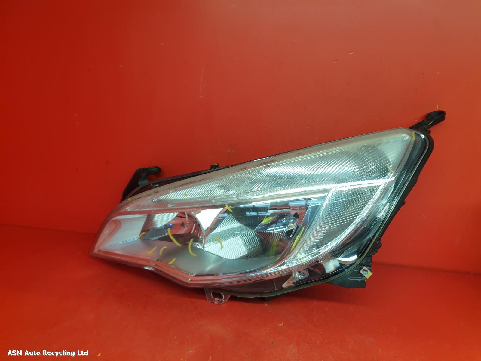 View Auto part L Headlamp Vauxhall Astra 2012