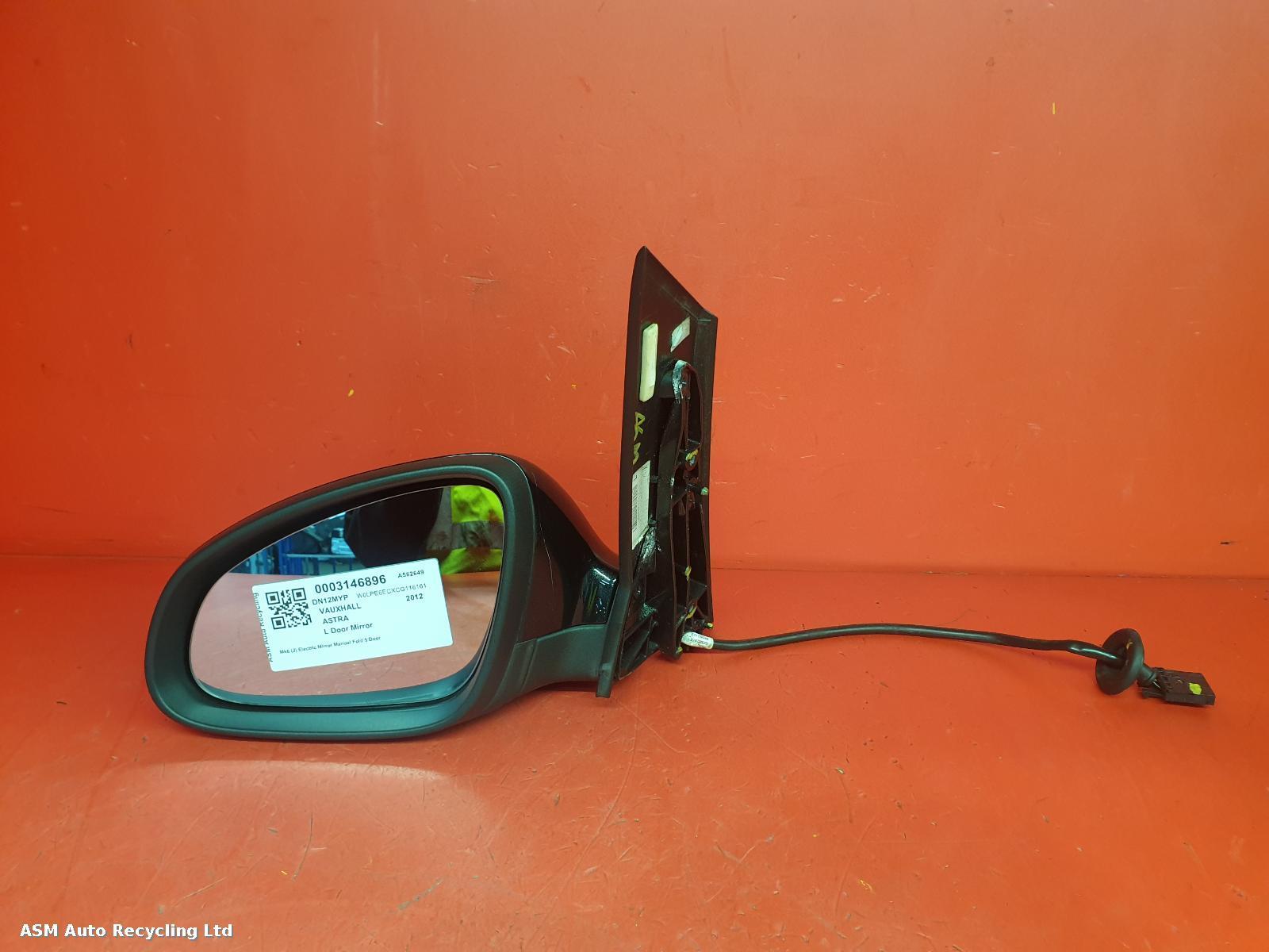 View Auto part L Door Mirror Vauxhall Astra 2012