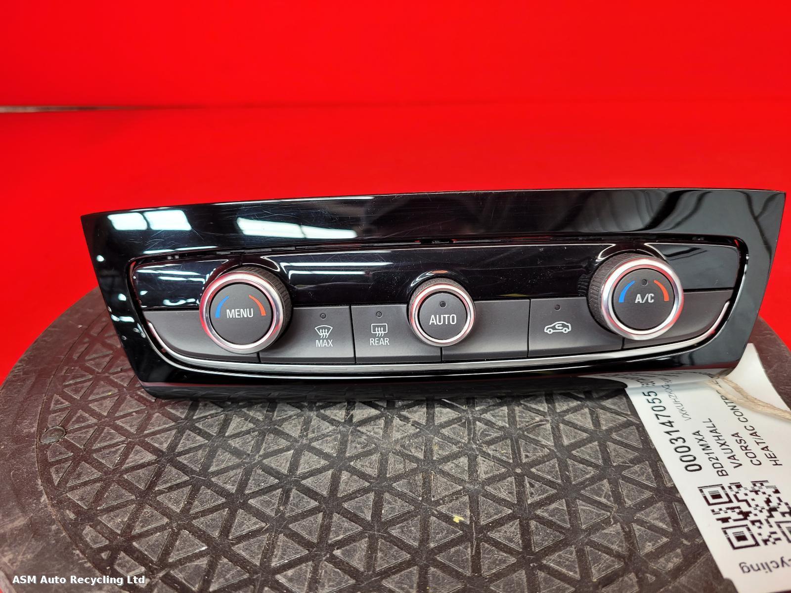 View Auto part Heater/AC Controller Vauxhall Corsa 2021