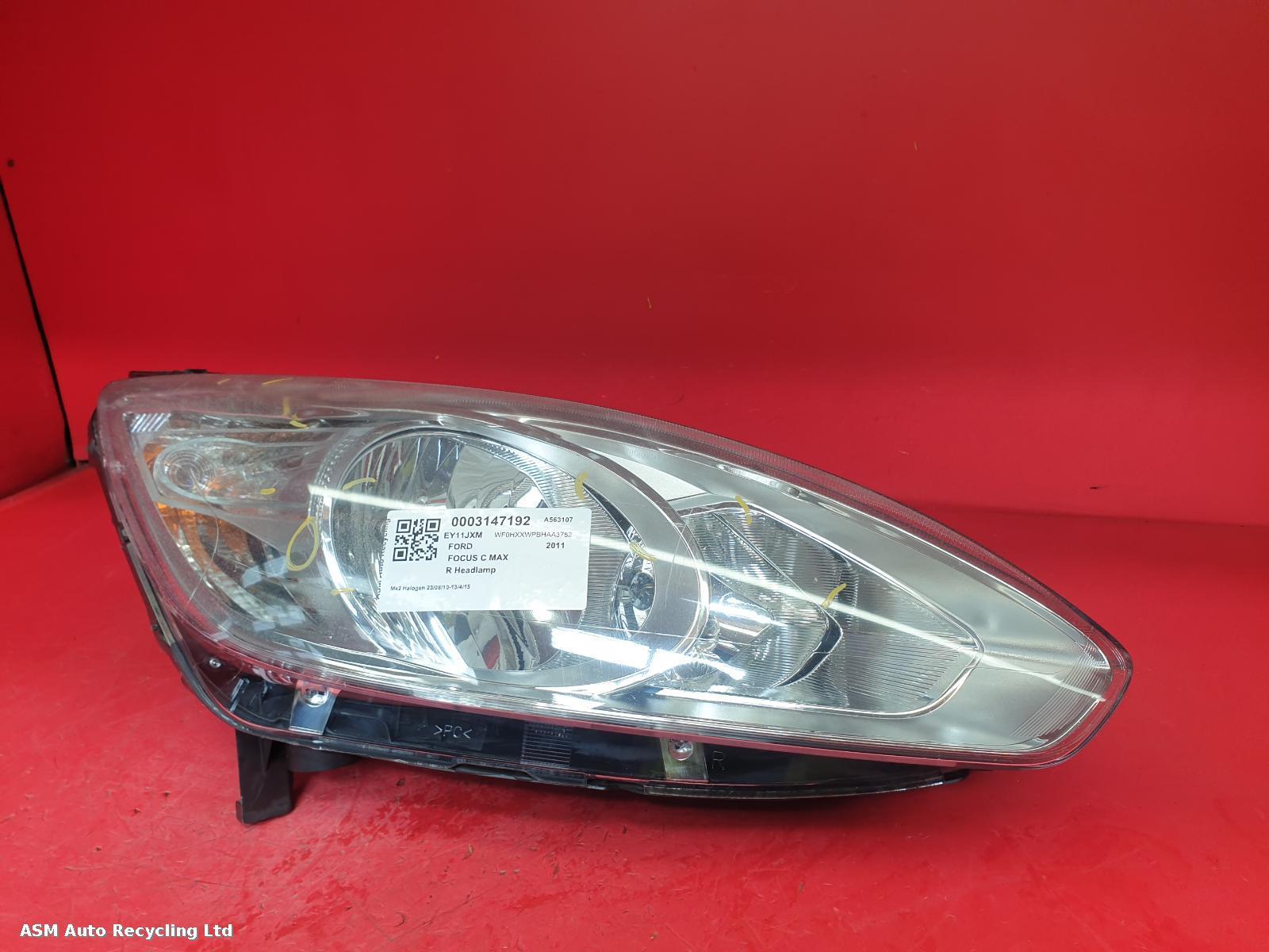 View Auto part R Headlamp Ford Focus C Max 2011